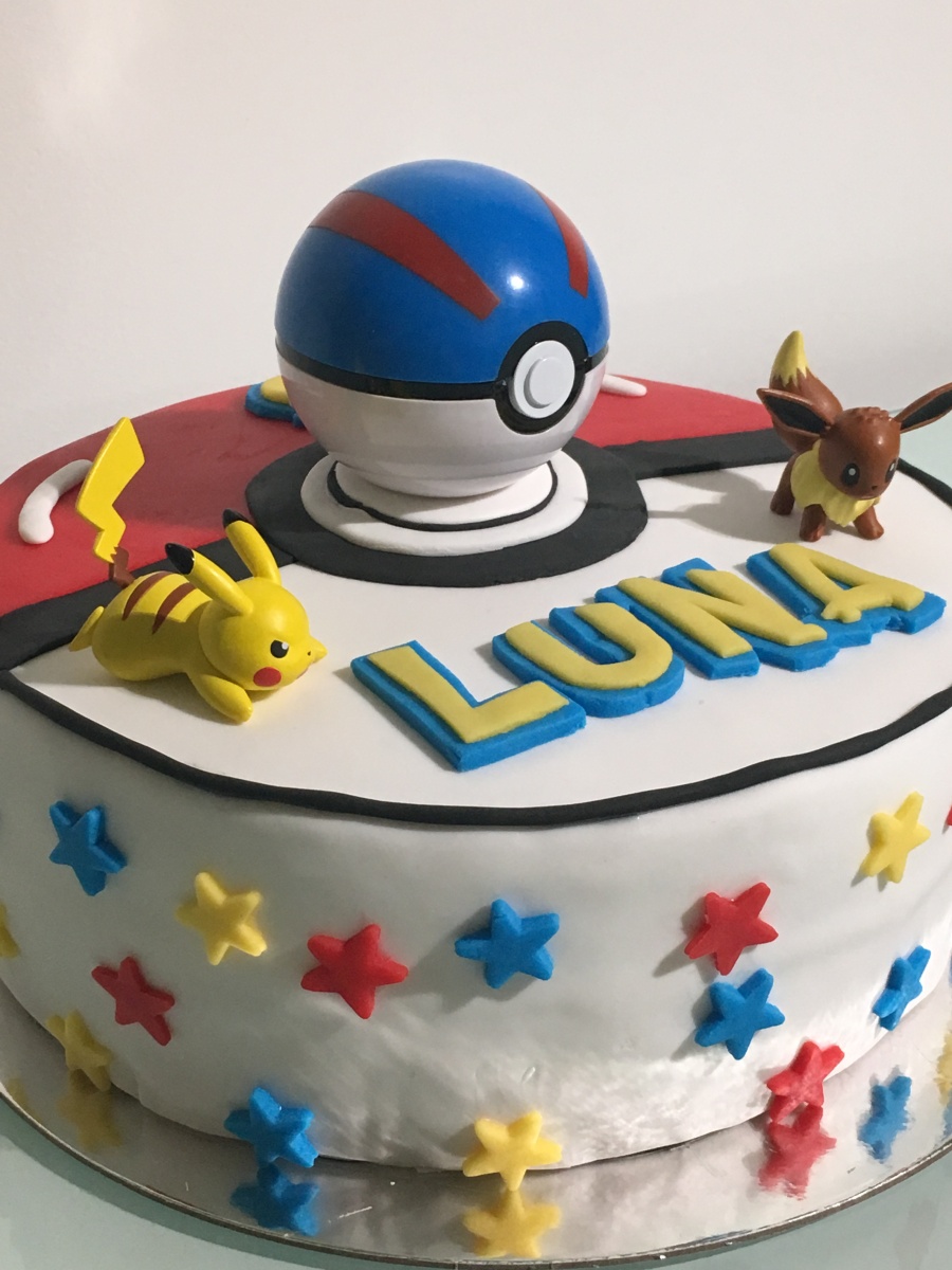 Le gâteau d'anniversaire Pokémon #3 – Les délices d'Anaïs
